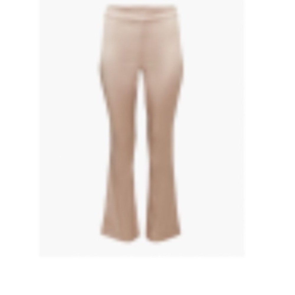 Stylish Tan Flared Pants